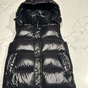 Aritzia Super Puff, high gloss vest
